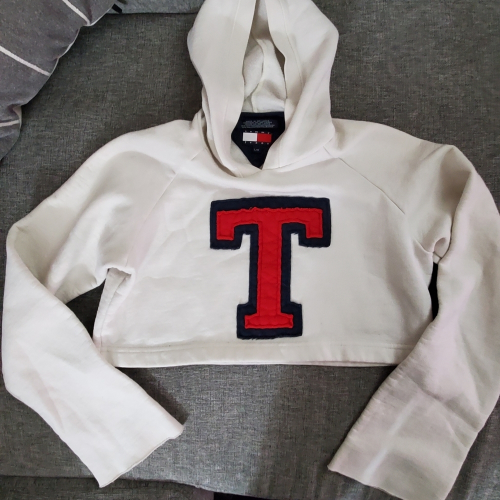 Vintage Cropped Tommy Sweater